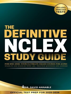 cover image of The Definitive NCLEX Study Guide for 2025-2026